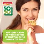 Britannia 50-50 Biscuits Maska 71g