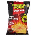Emirates Pofaki Spicy Cheese Crispy Corn Curls, 80 gm