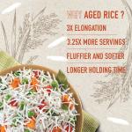 India Gate Flavourful & Fine Tibar Basmati Rice 1 Kg | Long & Slender Grains | Naturally Aged