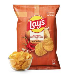 Lay's Hot & Sweet chilli potato chips 23g