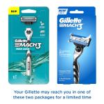 Gillette Mach 3, Shaving Razor For Men | Most Comfortable Shave | 3D Blade Technology | Metal Handle For Superior Grip