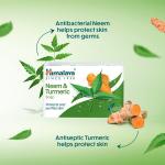 Himalaya Herbals Protecting Neem and Turmeric Soap, 125gm