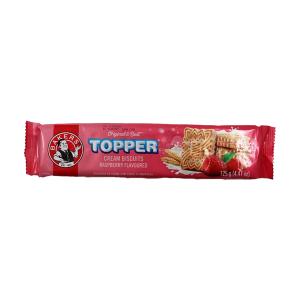 Bakers Topper Raspberry Biscuit 125g