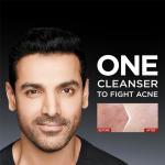 Garnier Men, Anti-Pimple Face Wash, Repairs Skin & Balances Oils, AcnoFight, 100 g