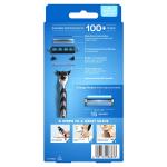 Gillette Mach 3, Shaving Razor For Men | Most Comfortable Shave | 3D Blade Technology | Metal Handle For Superior Grip