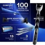 Gillette Mach 3, Shaving Razor For Men | Most Comfortable Shave | 3D Blade Technology | Metal Handle For Superior Grip