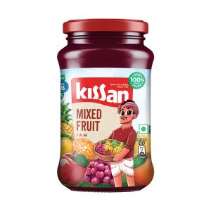 Kissan Mixed Fruit Jam, With Fruit Ingredients, 500g